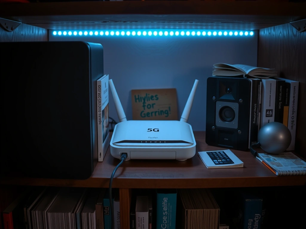 Router 5G in ambiente reale